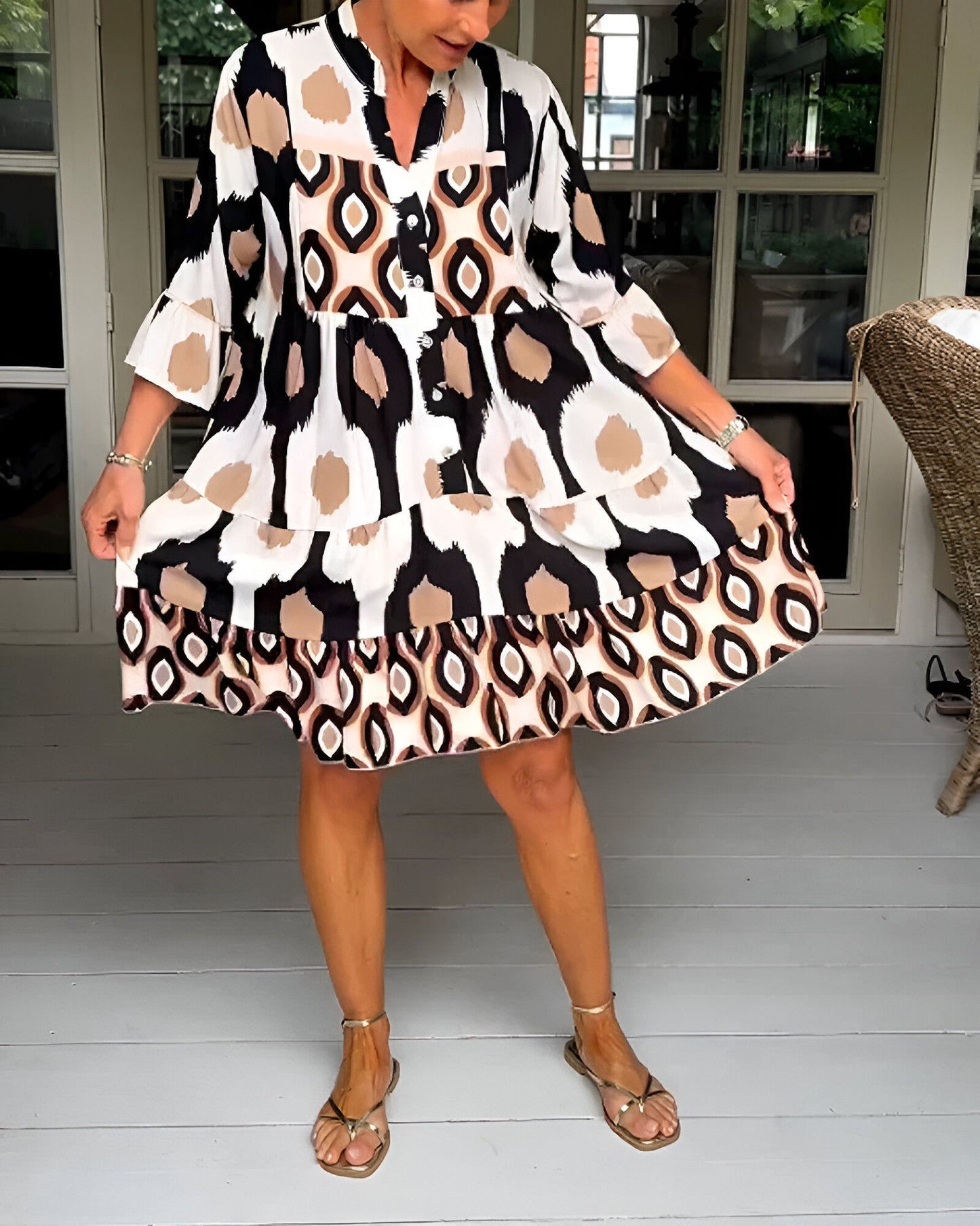 Stacey™ - Elegant Midi Dress