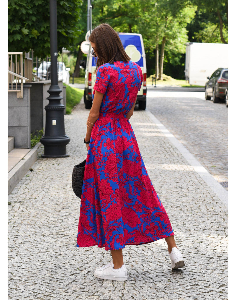 Laryn | Elegant Dress with Print