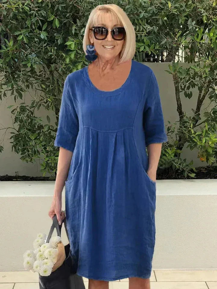 MIRA™ – LIGHTWEIGHT COTTON DAY DRESS