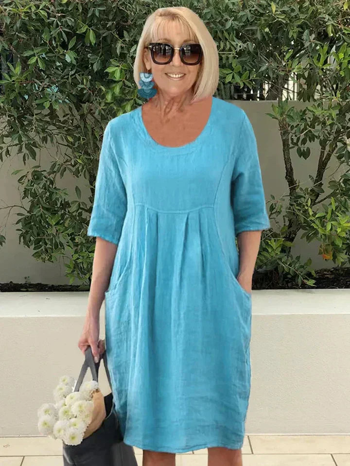MIRA™ – LIGHTWEIGHT COTTON DAY DRESS