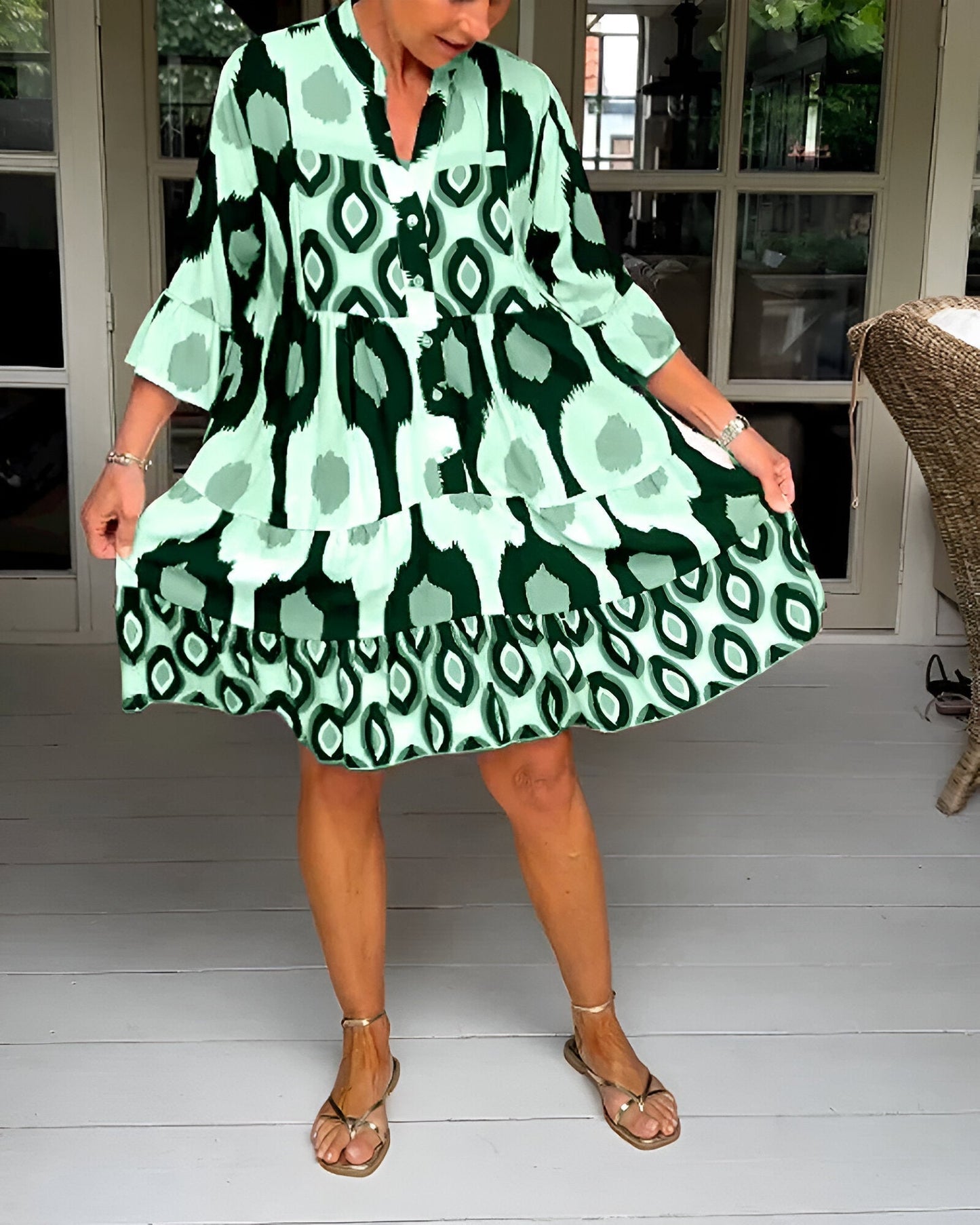 Stacey™ - Elegant Midi Dress