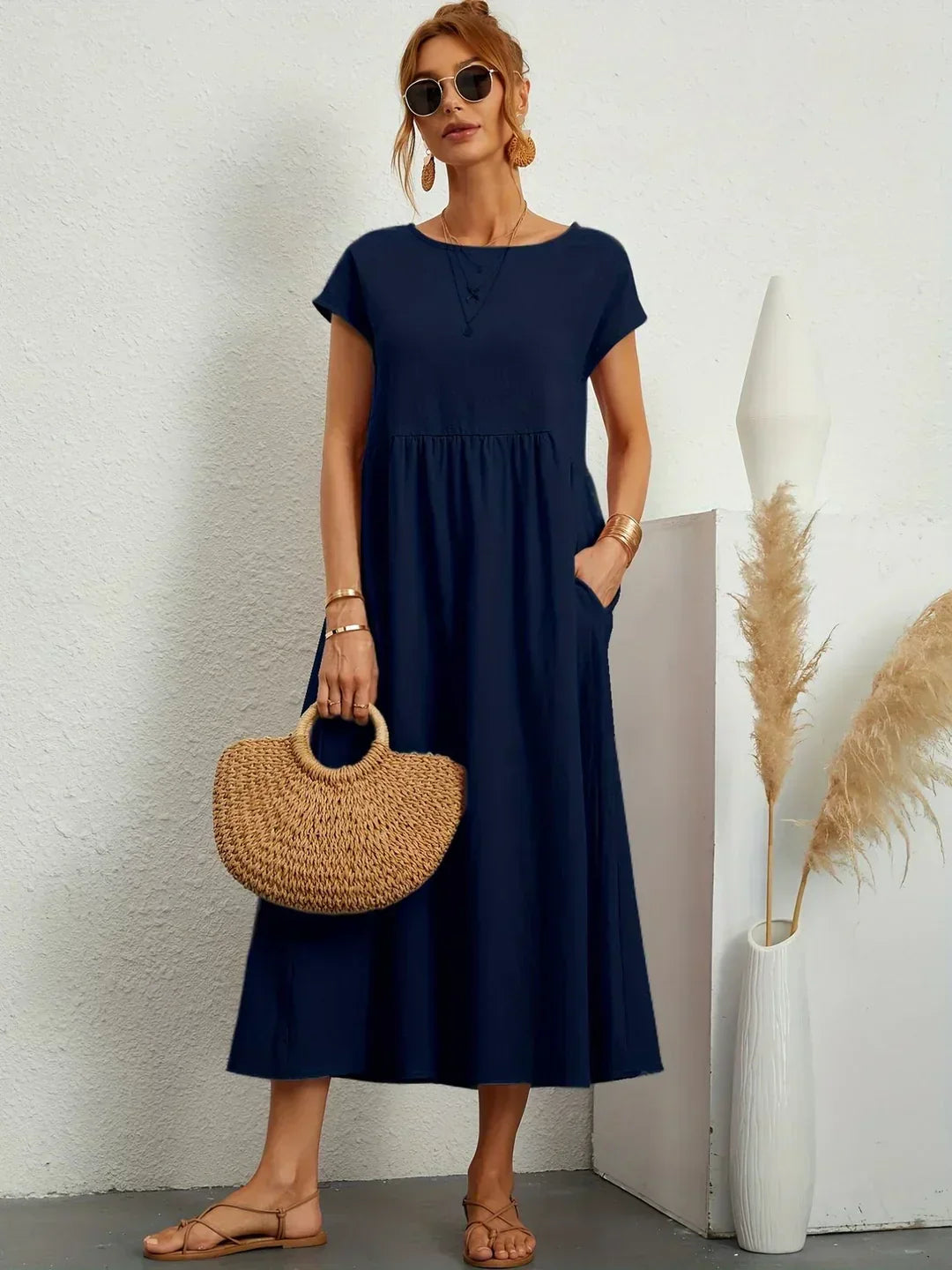 Cindy™ - Casual Midi Dress