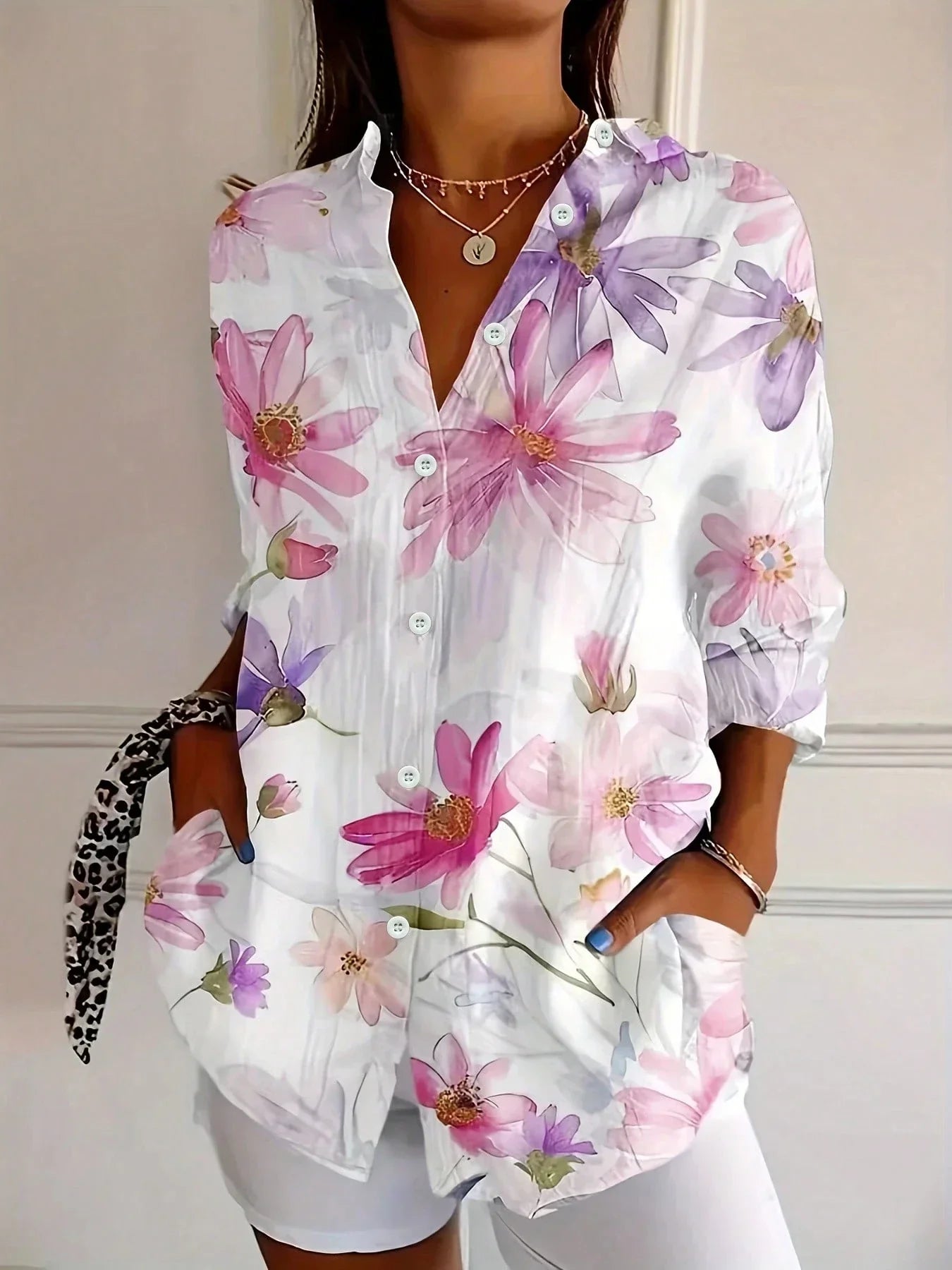 Annika | Colourful Blouse