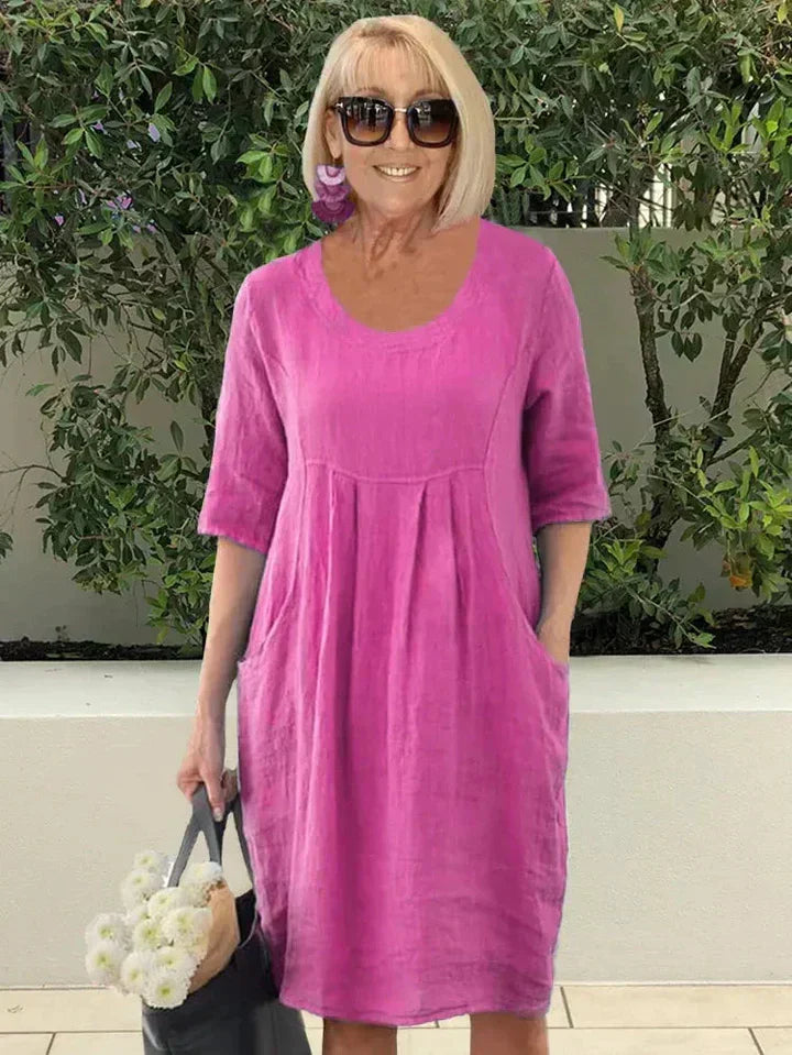 MIRA™ – LIGHTWEIGHT COTTON DAY DRESS
