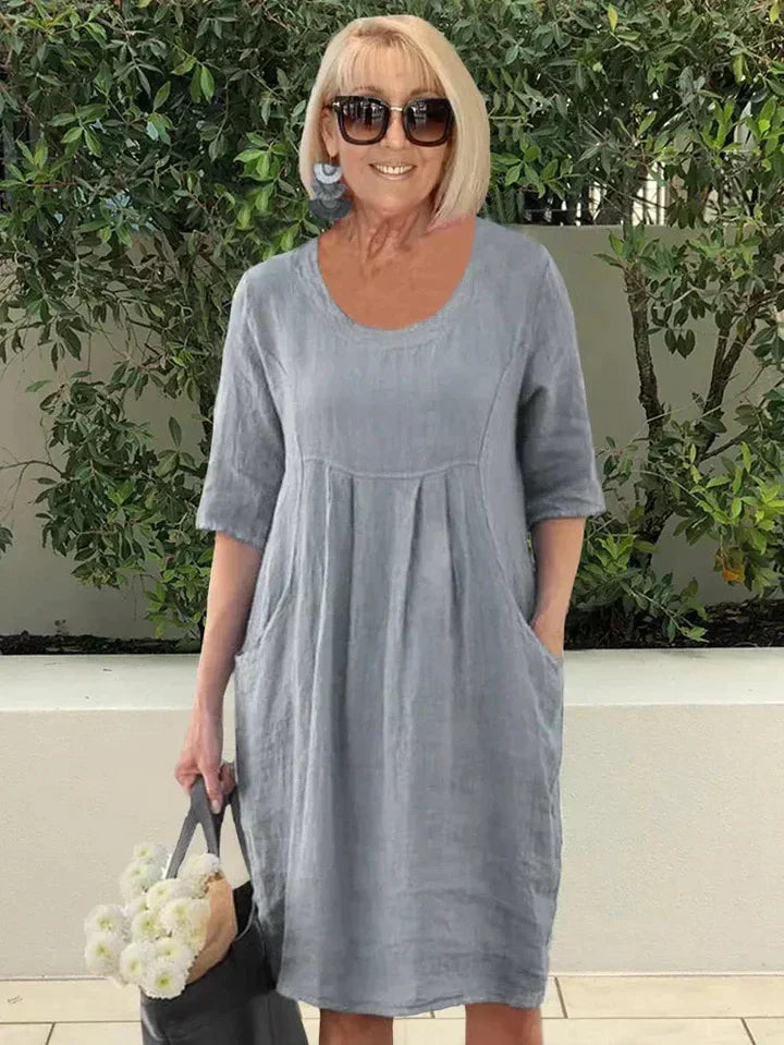 MIRA™ – LIGHTWEIGHT COTTON DAY DRESS