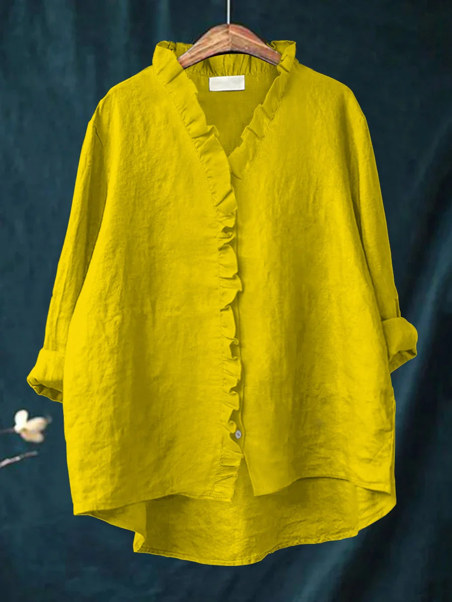 Sofia™ RUFFLED SHIRT