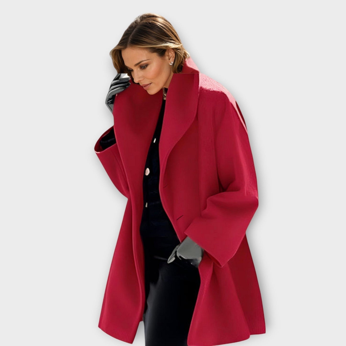 Isabelle - Cappotto Classico a Collo Alto