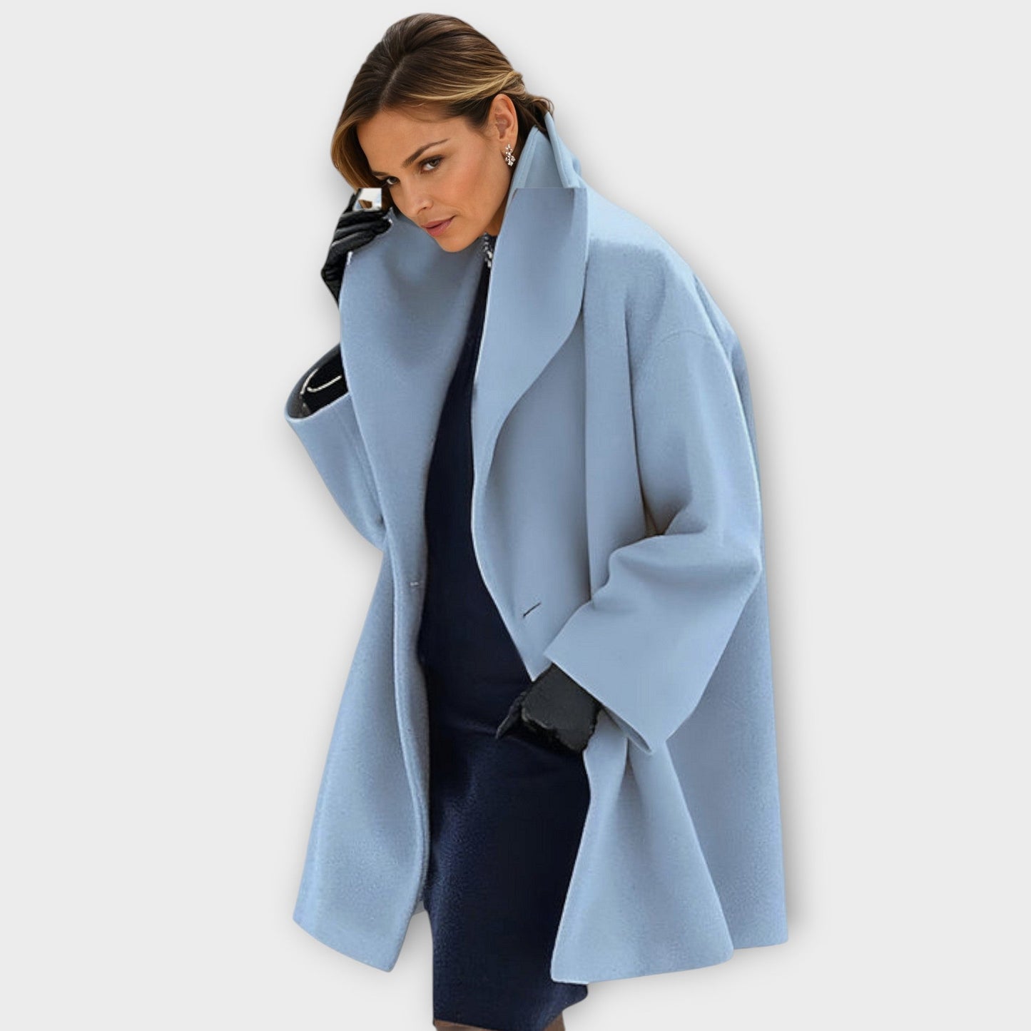 Isabelle - Cappotto Classico a Collo Alto