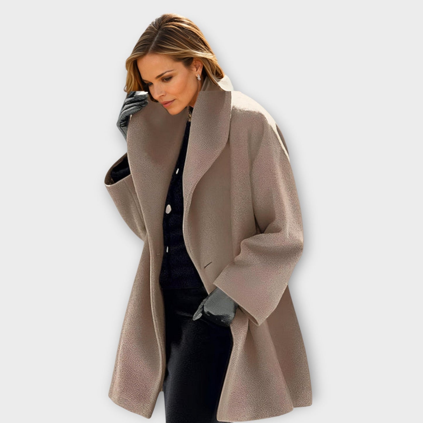 Isabelle - Cappotto Classico a Collo Alto