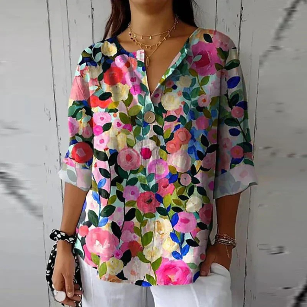 GILLIE – VINTAGE-INSPIRED BLOUSE