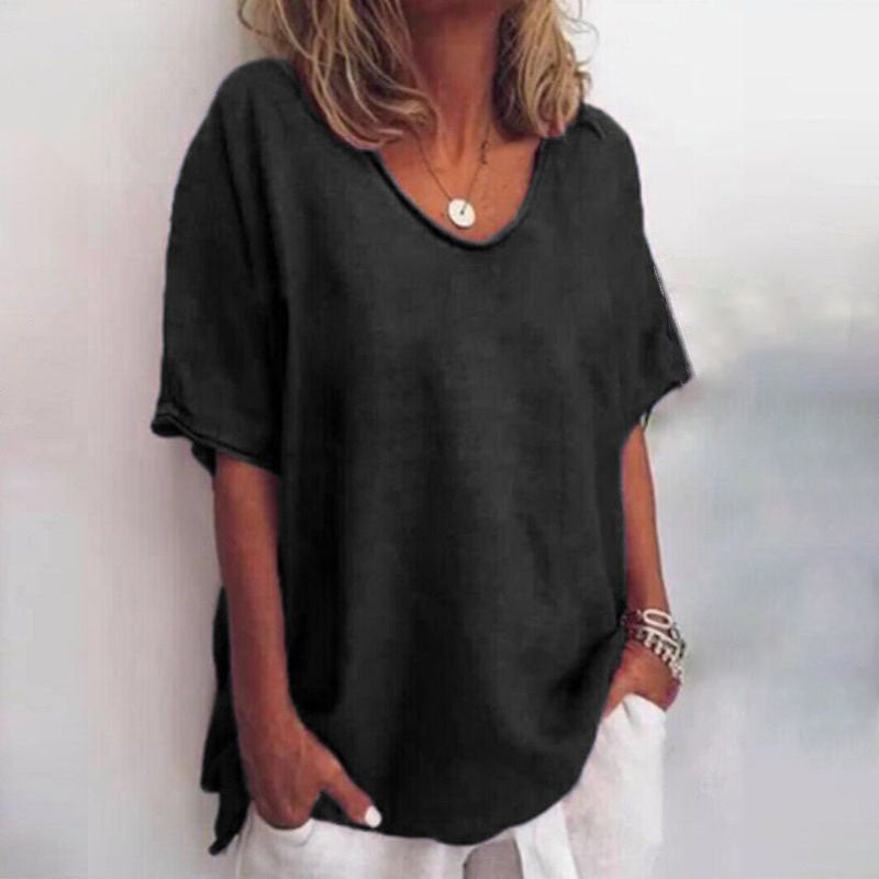 LANA | COMFORTABLE LOOSE BLOUSE WITH TUMMY COVERAGE